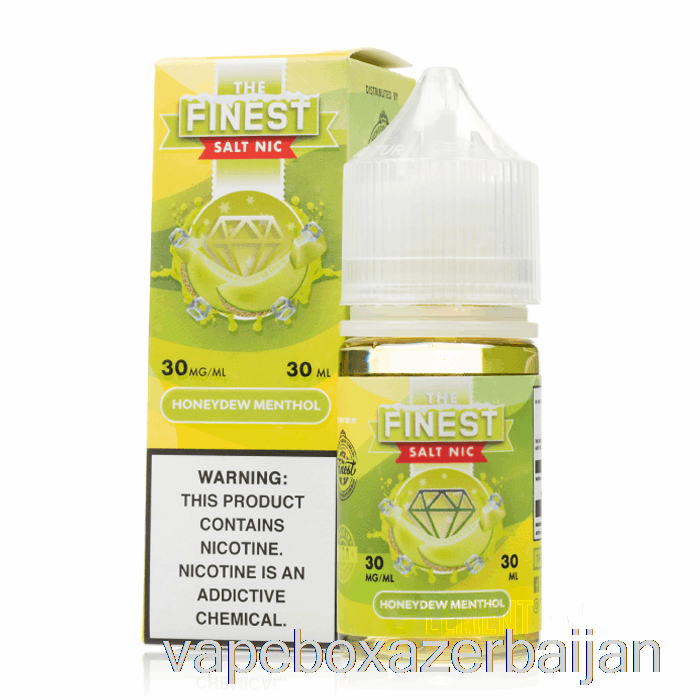 E-Juice Vape Honeydew MENTHOL - The Finest Salt Nic - 30mL 50mg
